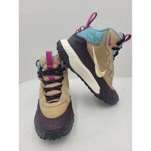 Nike Terrascout GS Hemp Burgandy Turquoise FV4173-200 Size 2Y